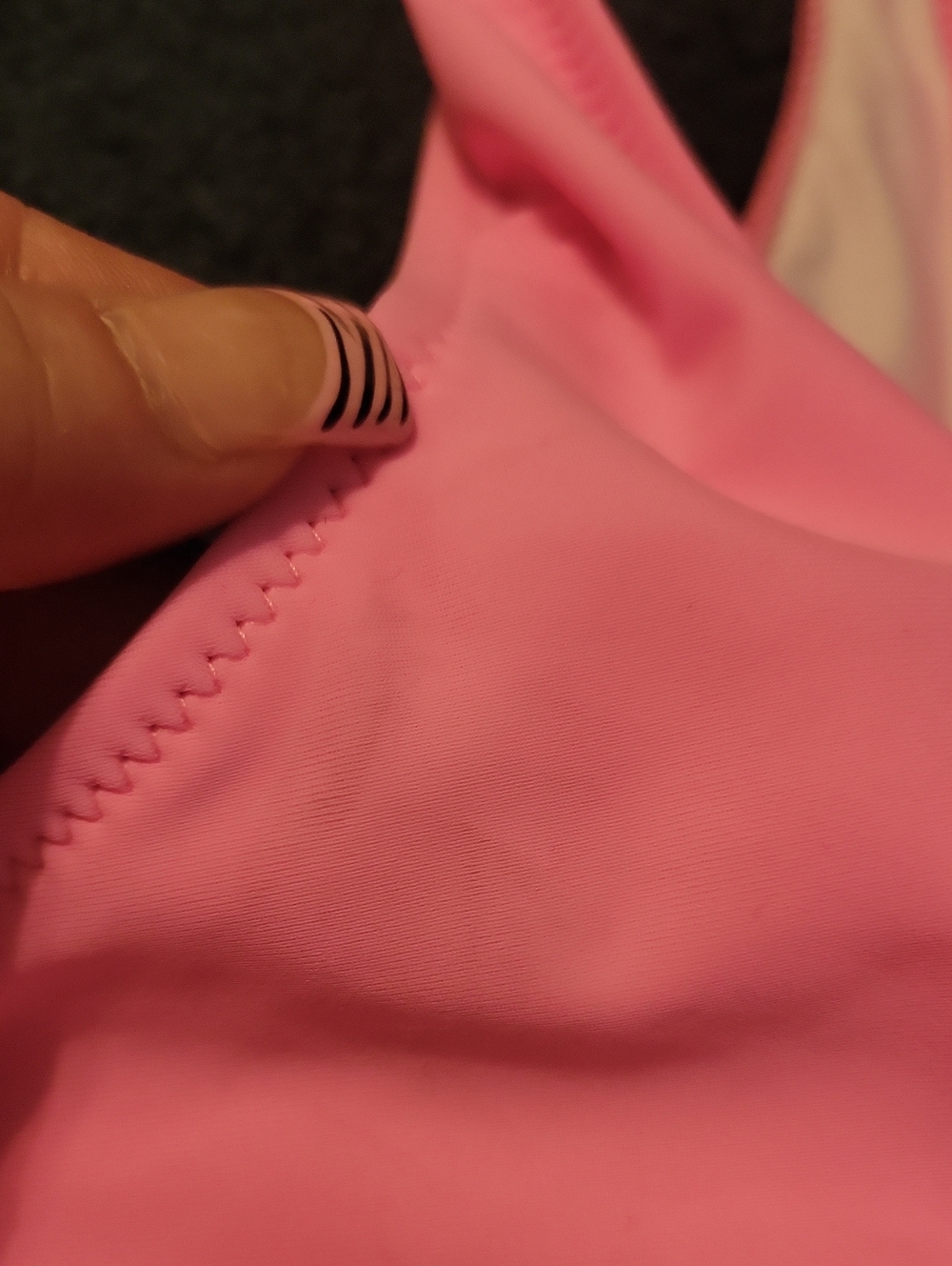Beachsissi Florescent Pink Tankini Top - Picture 5 of 5
